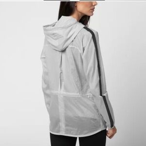 Nike Transparent Woven Running Jacket Windbreaker Hooded Women’s XS  AO036